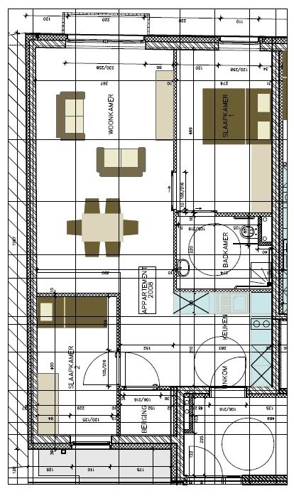 Appartement te koop in Tielt 8700 305000.00€ 2 slaapkamers 70.00m² - Zoekertje 956