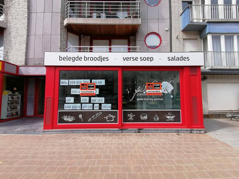 Handelszaak te  koop in Koksijde 8670 340000.00€  slaapkamers 222.00m² - Zoekertje 2093