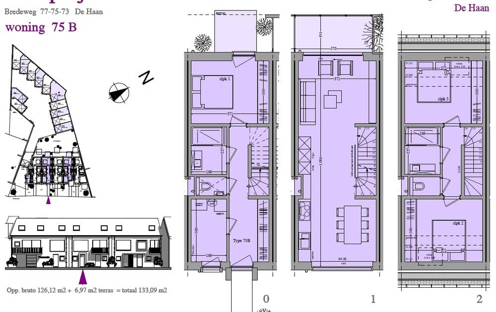 Huis te  koop in De Haan 8420 0.00€ 3 slaapkamers m² - Zoekertje 5236