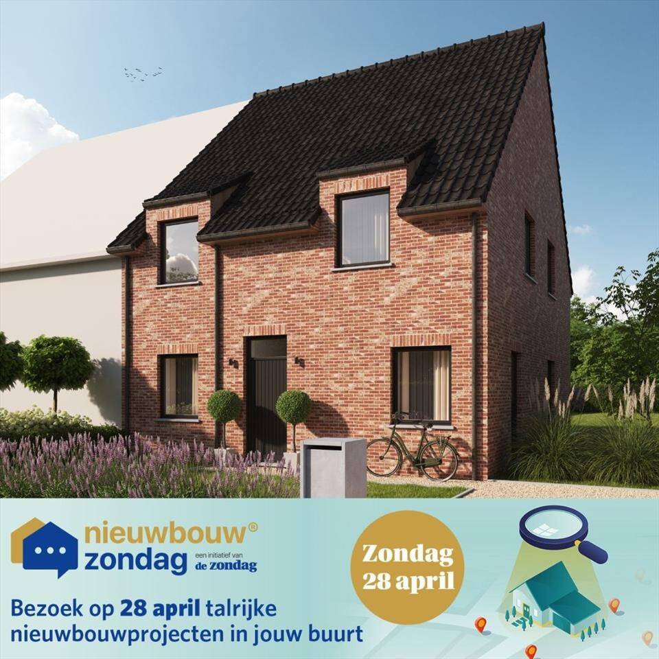 Huis te  koop in Nieuwkerke 8950 358390.00€ 3 slaapkamers m² - Zoekertje 1363606