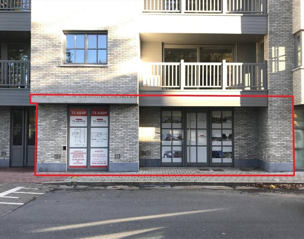 Handelszaak te  koop in Waregem 8790 0.00€  slaapkamers m² - Zoekertje 6391