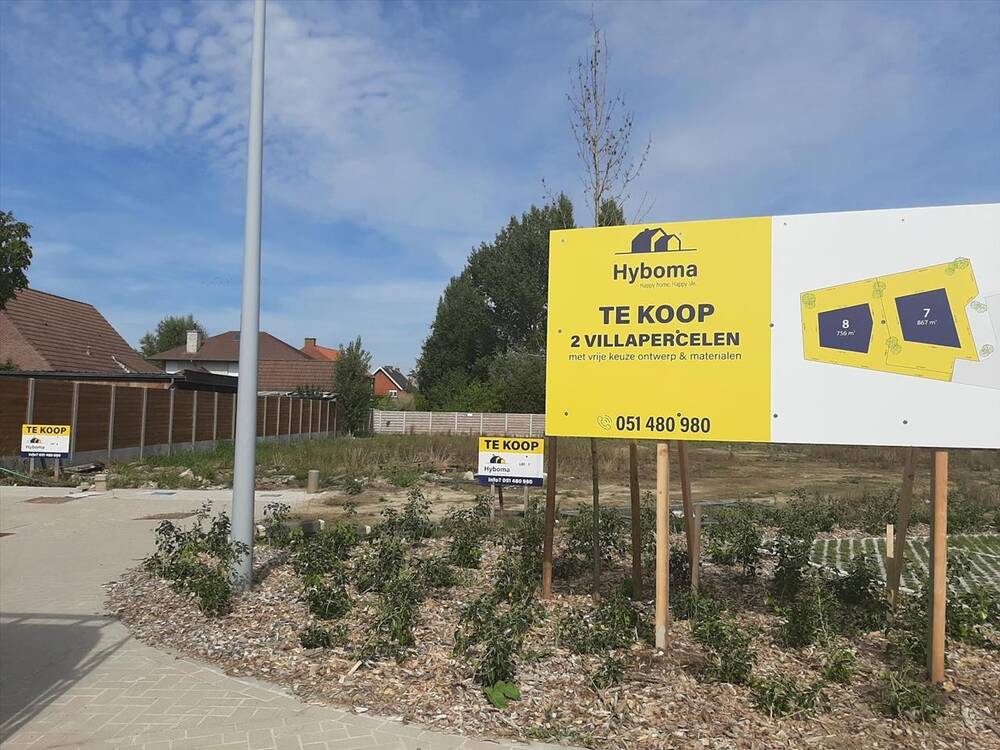 Grond te  koop in Roeselare 8800 210000.00€ 0 slaapkamers m² - Zoekertje 6346
