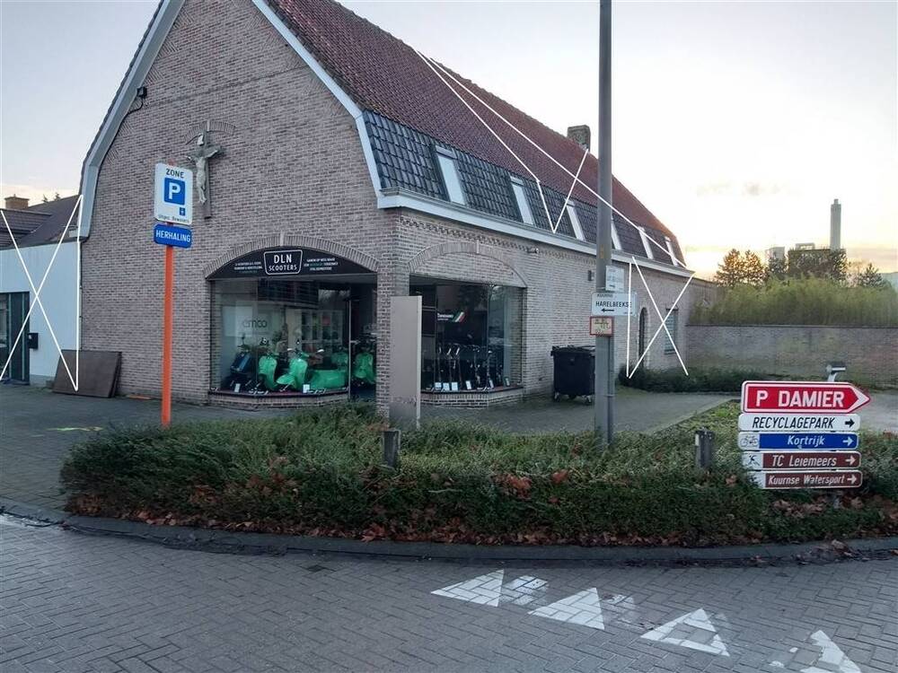 Handelszaak te huur in Kuurne 8520 750.00€ slaapkamers m² - Zoekertje 7069