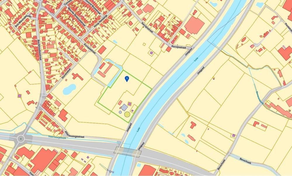 Handelszaak te  koop in Bavikhove 8531 0.00€  slaapkamers m² - Zoekertje 8697
