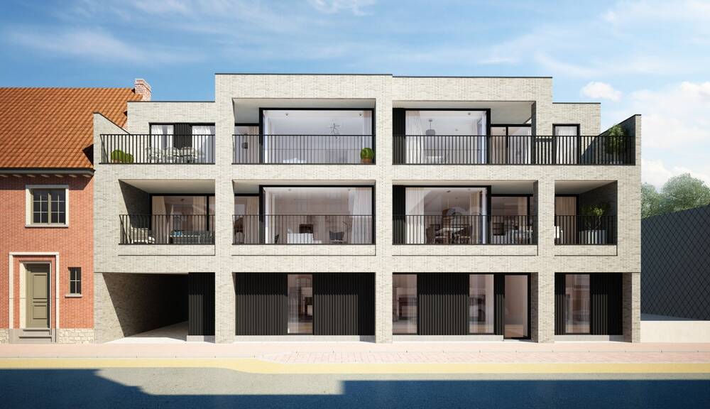 Appartement te  koop in Kortemark 8610 265900.00€ 2 slaapkamers 87.26m² - Zoekertje 15190
