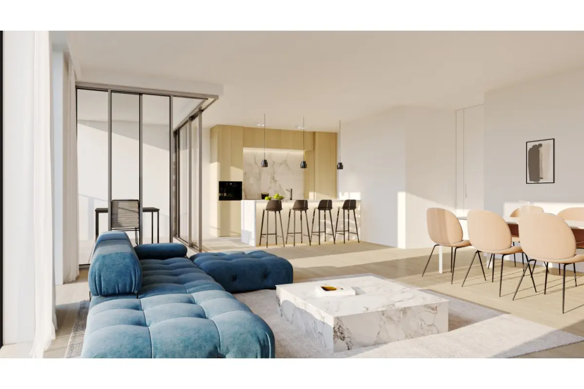 Appartement te  koop in De Haan 8420 549000.00€ 3 slaapkamers 137.00m² - Zoekertje 24167