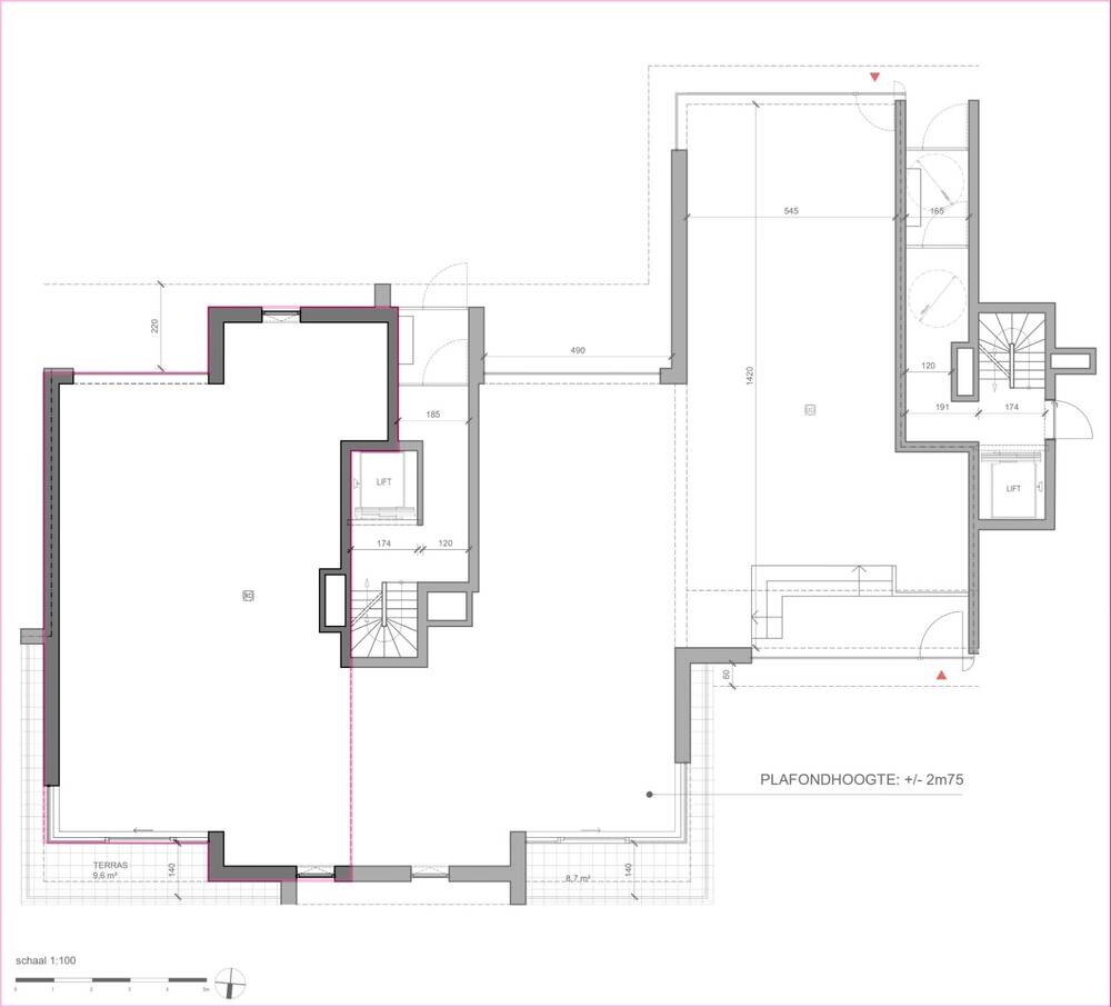 Handelszaak te  huur in Tielt 8700 1100.00€  slaapkamers 100.00m² - Zoekertje 27803