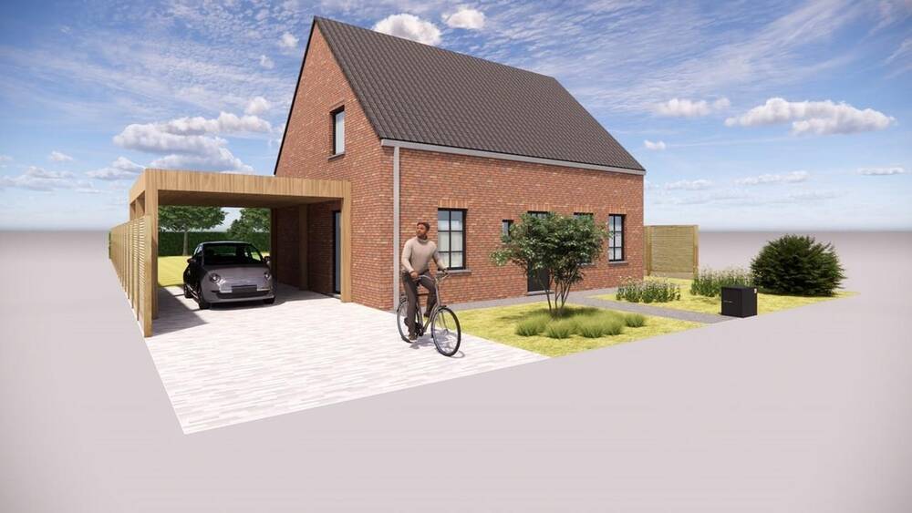 Huis te koop in Wakken 8720 442543.00€ 3 slaapkamers m² - Zoekertje 35399