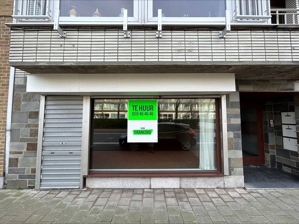 Handelszaak te  huur in Oostende 8400 700.00€  slaapkamers 0.00m² - Zoekertje 1296861