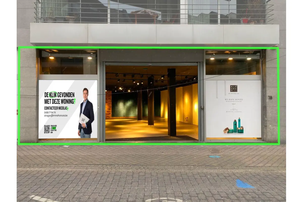 Handelszaak te  huur in Waregem 8790 3500.00€  slaapkamers m² - Zoekertje 36890