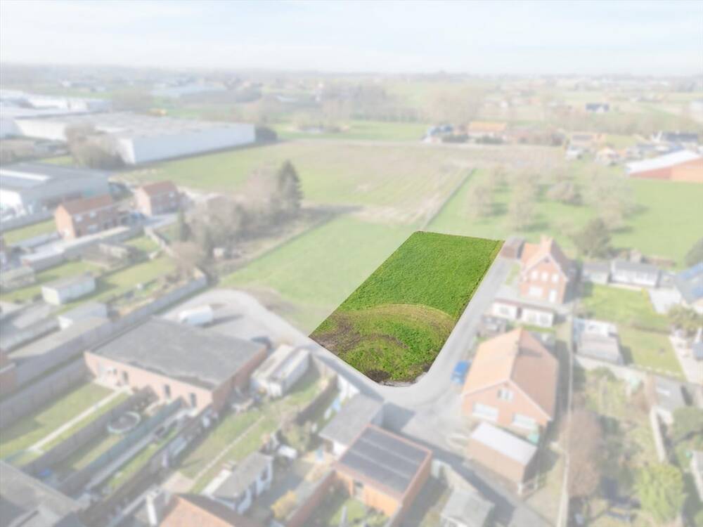 Grond te  koop in Oostrozebeke 8780 215000.00€  slaapkamers m² - Zoekertje 41494