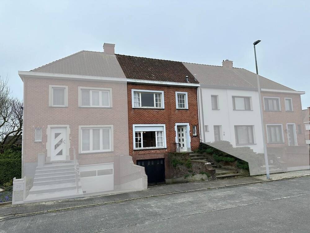 Huis te  koop in Harelbeke 8530 215000.00€ 3 slaapkamers m² - Zoekertje 1336345
