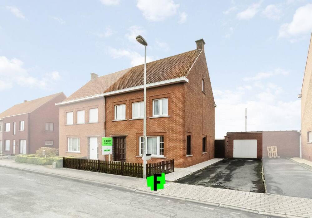 Huis te  koop in Vlamertinge 8908 199000.00€ 3 slaapkamers 192.00m² - Zoekertje 1336048