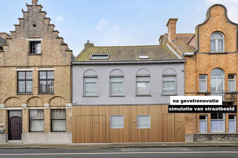 Huis te  koop in Diksmuide 8600 249000.00€ 5 slaapkamers m² - Zoekertje 1341211