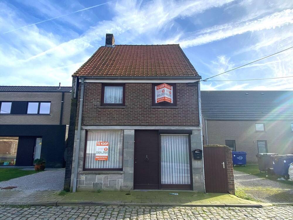 Huis te  koop in Diksmuide 8600 99000.00€ 2 slaapkamers 98.00m² - Zoekertje 1359851