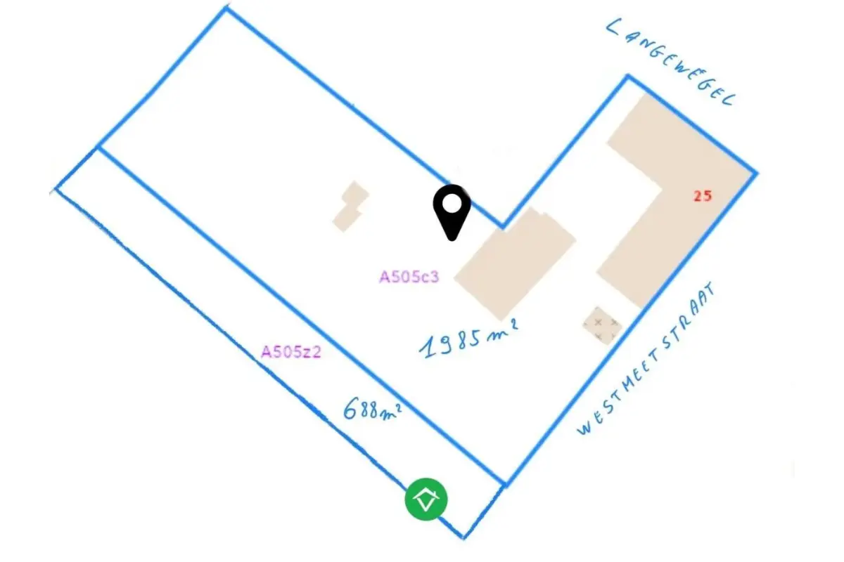 Grond te  koop in Koekelare 8680 499000.00€  slaapkamers m² - Zoekertje 50036