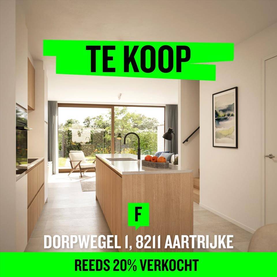 Appartement te  koop in Aartrijke 8211 260000.00€ 2 slaapkamers 75.50m² - Zoekertje 1385293