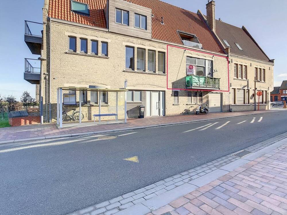 Appartement te  huur in Roesbrugge-Haringe 8972 570.00€ 2 slaapkamers 70.00m² - Zoekertje 1391823