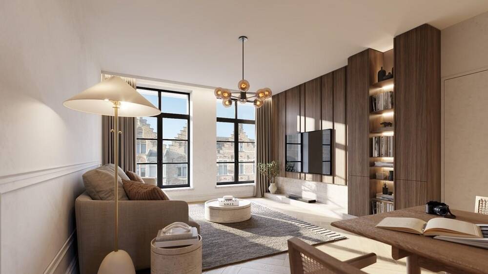 Appartement te  koop in Brugge 8000 485000.00€ 1 slaapkamers 67.00m² - Zoekertje 1392371