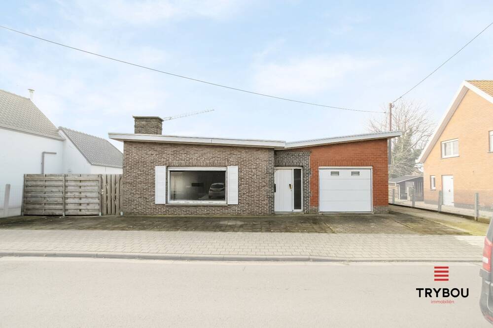 Huis te  koop in Houthulst 8650 199000.00€ 2 slaapkamers m² - Zoekertje 280319