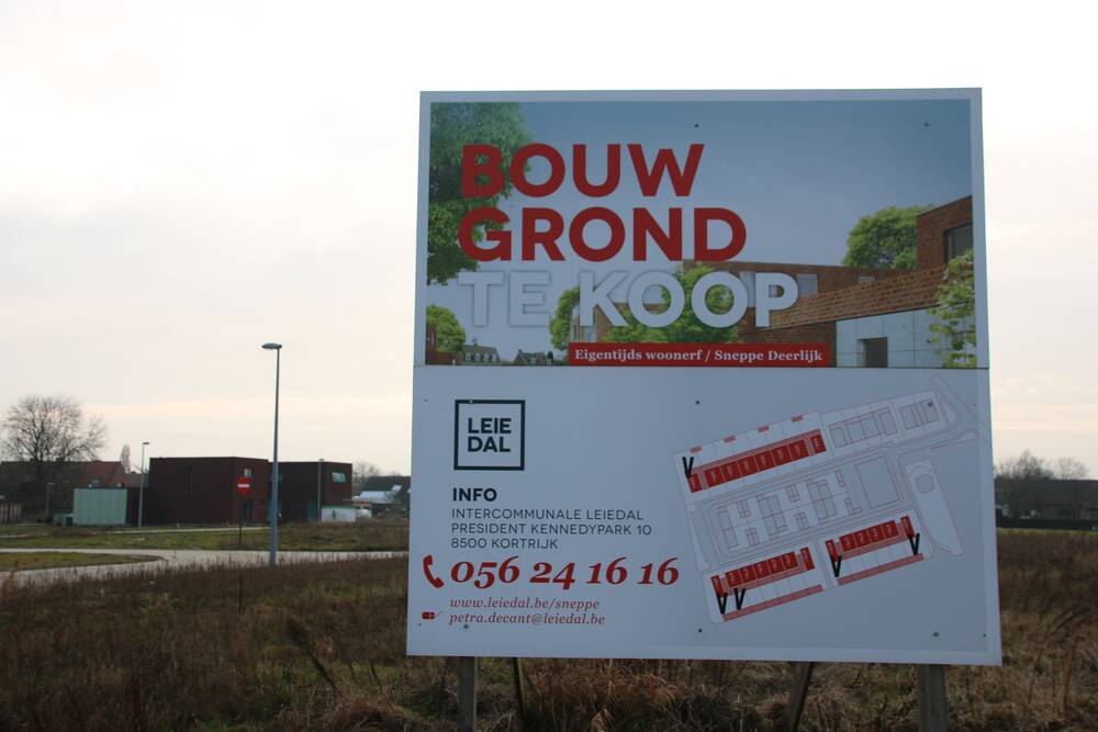 Grond te koop in Deerlijk 8540 68600.00€ slaapkamers m² - Zoekertje 197736