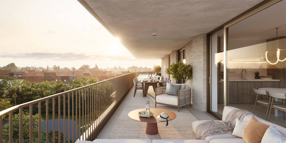 Penthouse te koop in Kortrijk 8500 0.00€ 2 slaapkamers 83.90m² - Zoekertje 269166