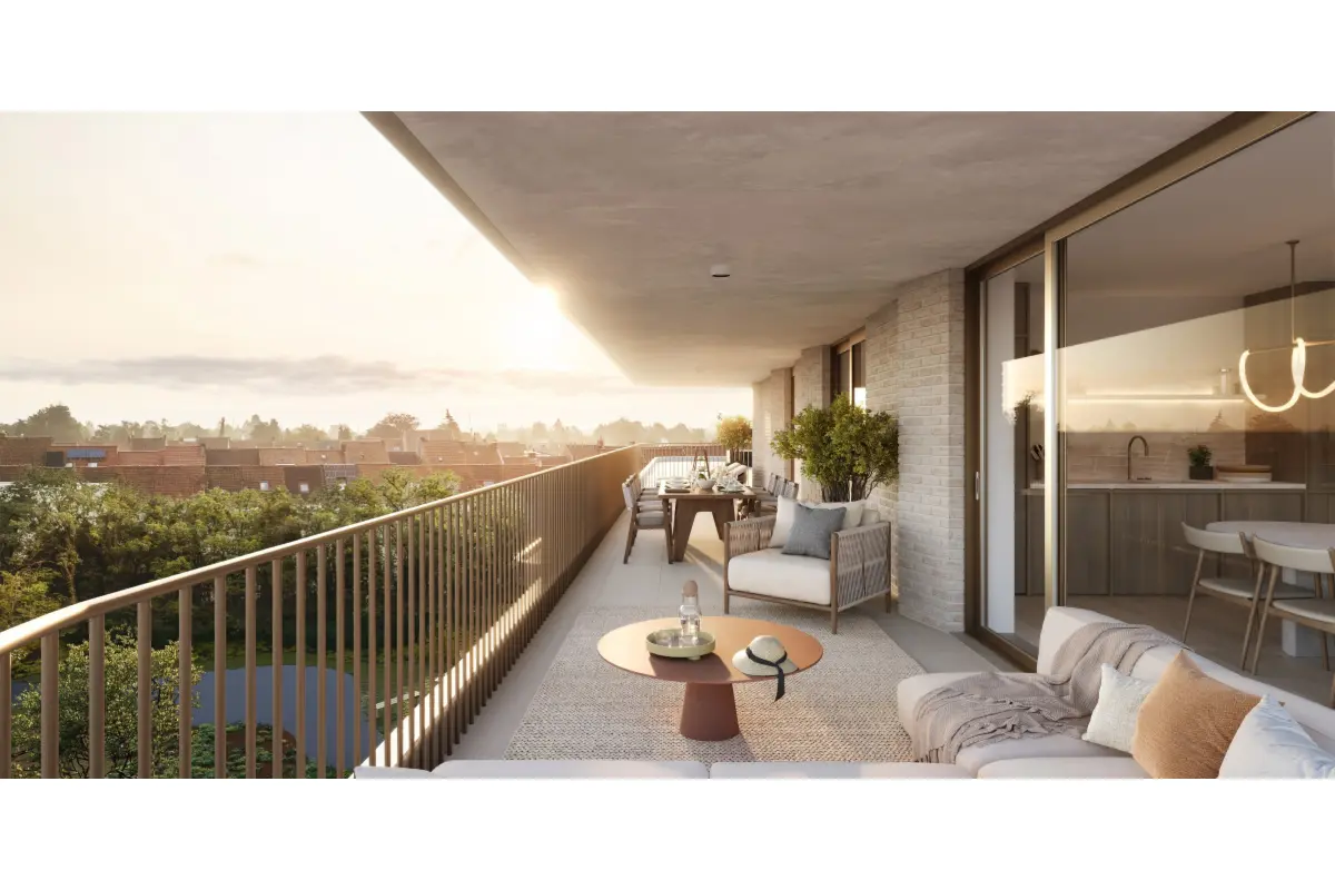 Penthouse te  koop in Kortrijk 8500 0.00€ 2 slaapkamers 83.90m² - Zoekertje 269166