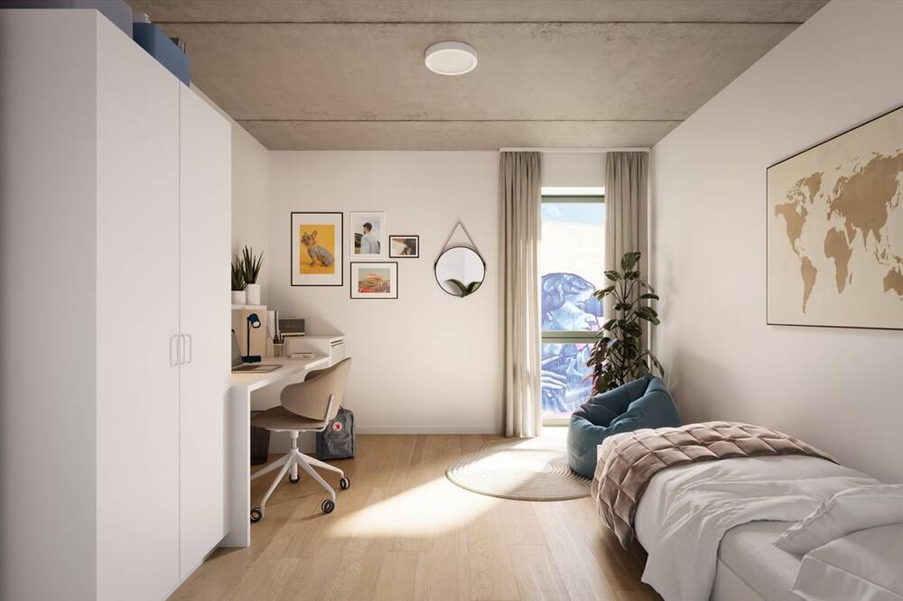 Appartement te in Gent 9000 160000.00€ slaapkamers m² - Zoekertje 300944
