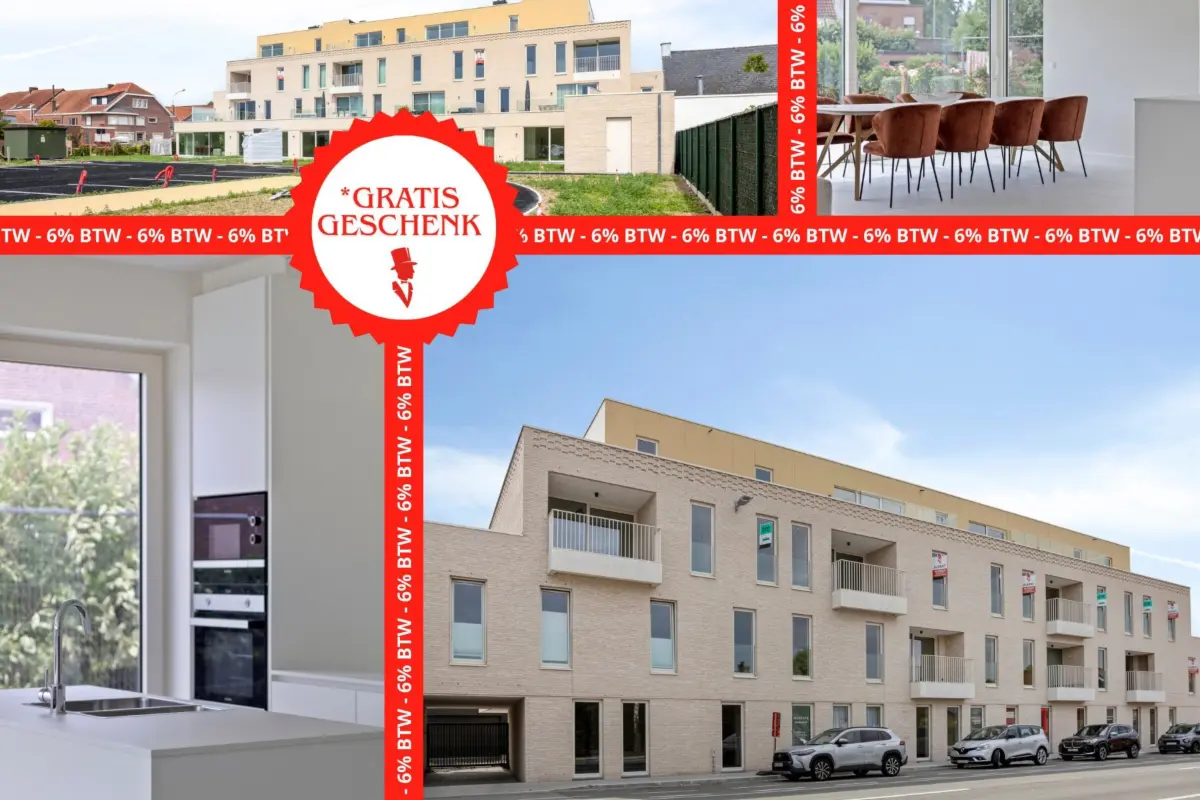 Appartement te  koop in Ingelmunster 8770 0.00€ 2 slaapkamers 111.07m² - Zoekertje 325699