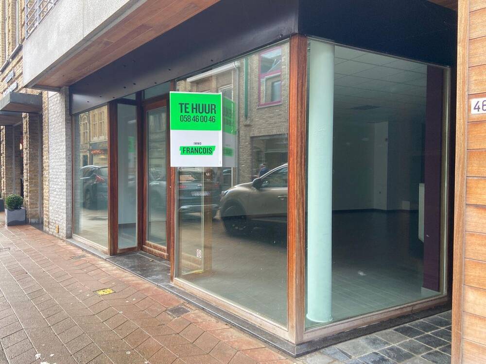 Handelszaak te huur in Veurne 8630 1250.00€ slaapkamers 0.00m² - Zoekertje 328392