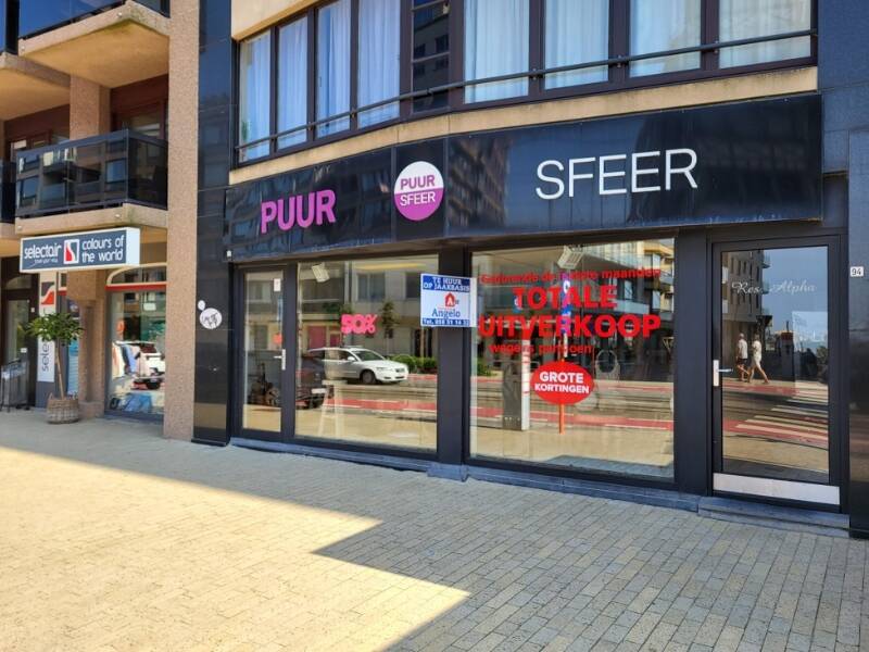 Handelszaak te  huur in Oostduinkerke 8670 1650.00€  slaapkamers 168.00m² - Zoekertje 338369