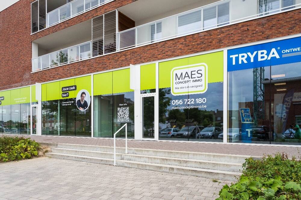 Handelszaak te huur in Zwevegem 8550 1250.00€ 0 slaapkamers 156.00m² - Zoekertje 340428
