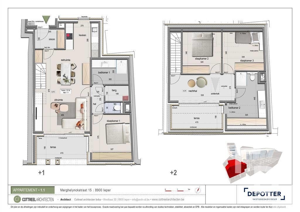 Loft te koop in Ieper 8900 475000.00€ 3 slaapkamers 151.11m² - Zoekertje 369696
