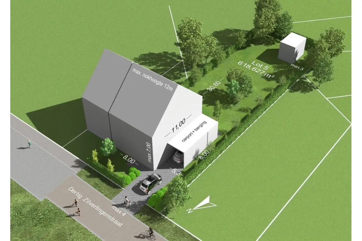 Grond te  koop in Tielt 8700 165000.00€  slaapkamers m² - Zoekertje 381725