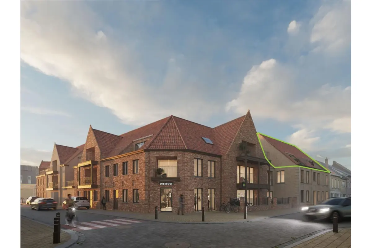 Appartement te  koop in Koekelare 8680 290308.00€ 2 slaapkamers 90.00m² - Zoekertje 383323