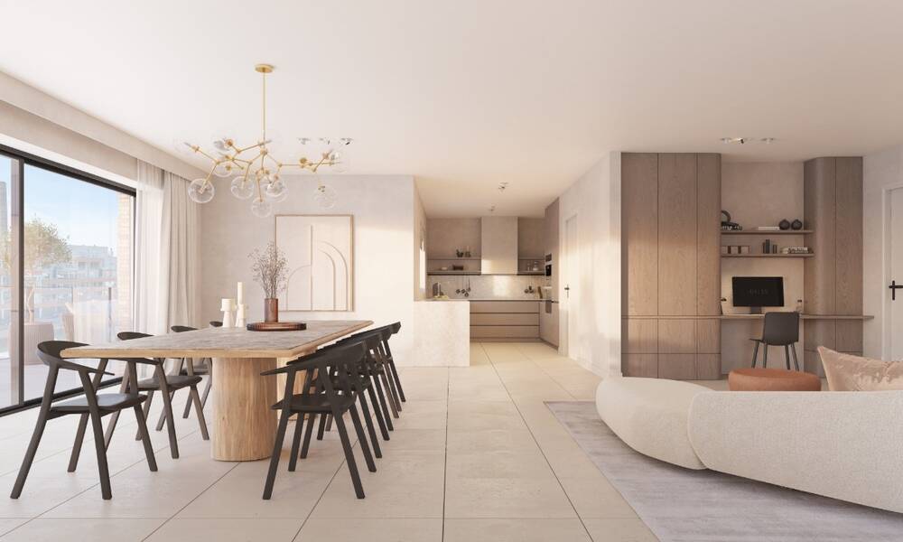 Benedenverdieping te koop in Kortrijk 8500 342500.00€ 2 slaapkamers 91.20m² - Zoekertje 401101