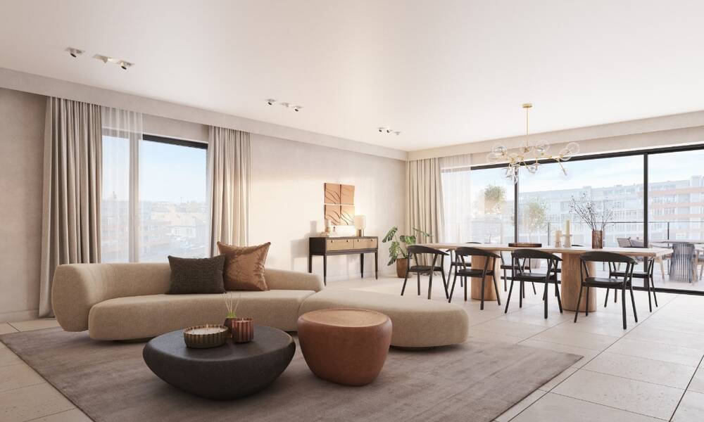 Penthouse te koop in Kortrijk 8500 492500.00€ 3 slaapkamers 128.80m² - Zoekertje 401301