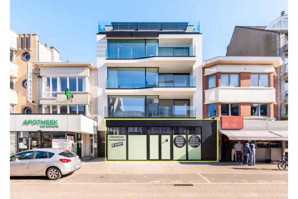 Handelszaak te  koop in Koksijde 8670 485000.00€ 3 slaapkamers 188.00m² - Zoekertje 410300