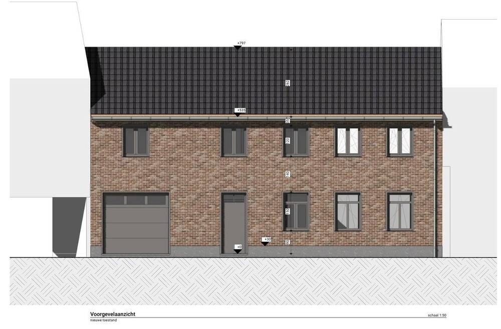 Huis te koop in Wakken 8720 259000.00€ 3 slaapkamers 190.00m² - Zoekertje 420196