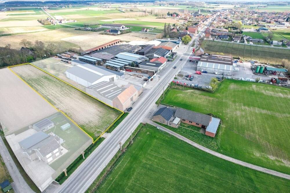 Grond te  koop in Krombeke 8972 245000.00€  slaapkamers m² - Zoekertje 432042