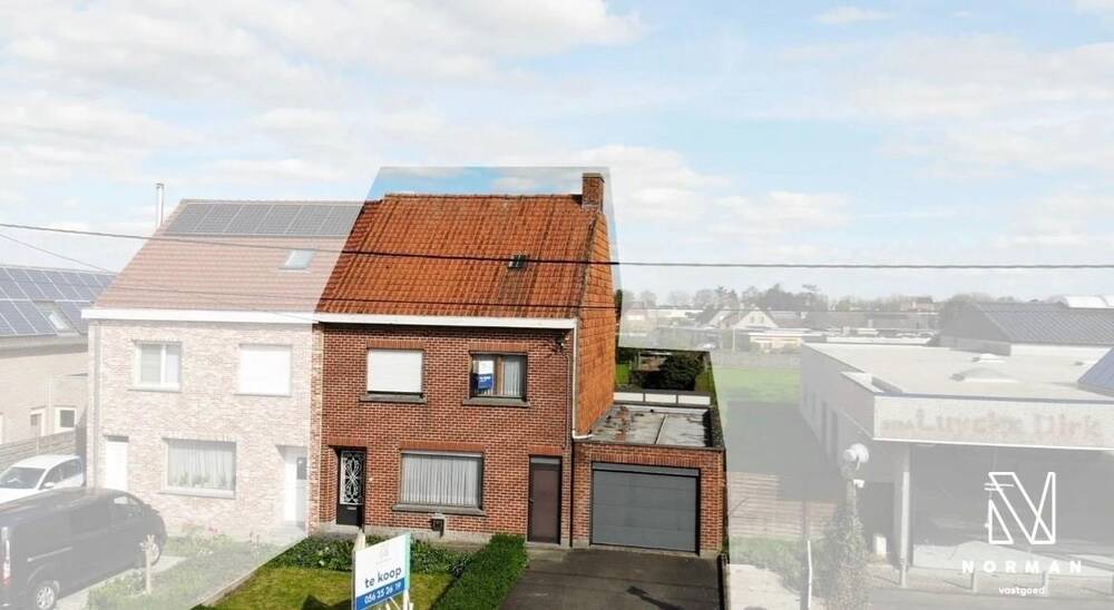 Huis te koop in Kuurne 8520 249000.00€ 3 slaapkamers 169.00m² - Zoekertje 433265