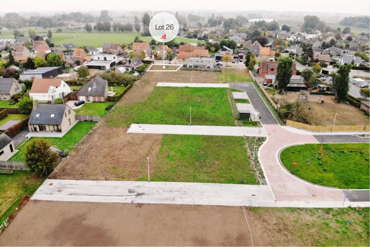 Grond te  koop in Gistel 8470 145000.00€  slaapkamers m² - Zoekertje 441963