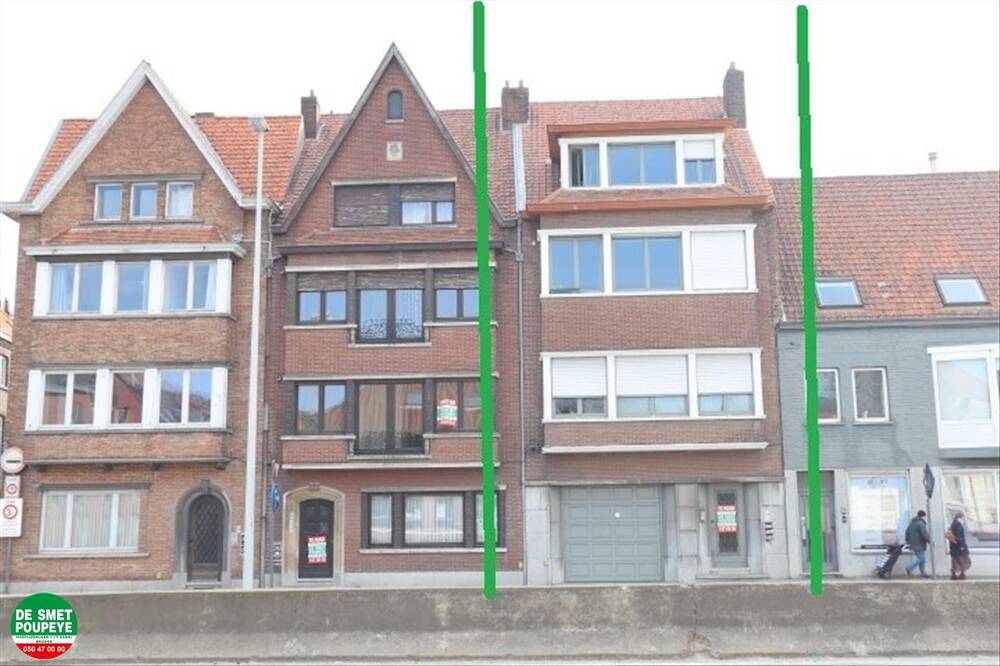 Appartement te koop in Brugge 8000 150000.00€ 2 slaapkamers 58.00m² - Zoekertje 443181