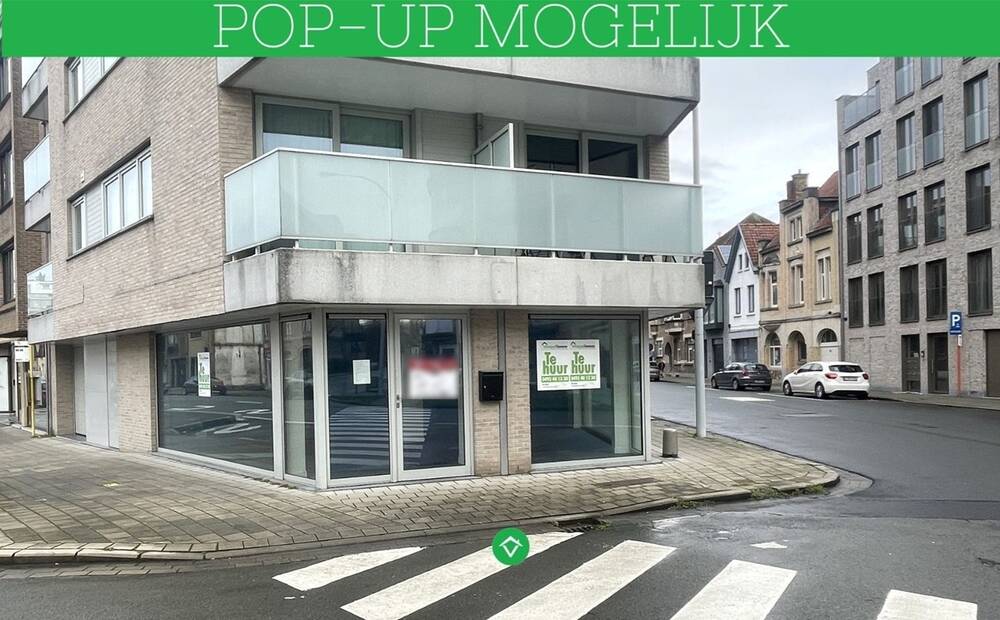 Handelszaak te  huur in Roeselare 8800 975.00€  slaapkamers 45.00m² - Zoekertje 444915