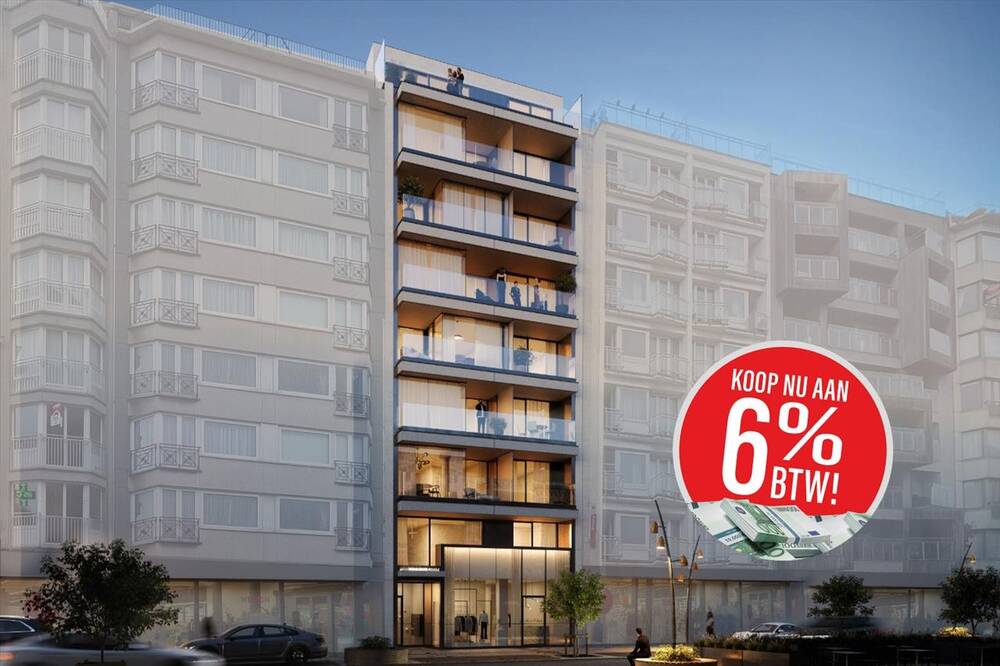 Penthouse te koop in De Panne 8660 599000.00€ 2 slaapkamers 124.00m² - Zoekertje 446061