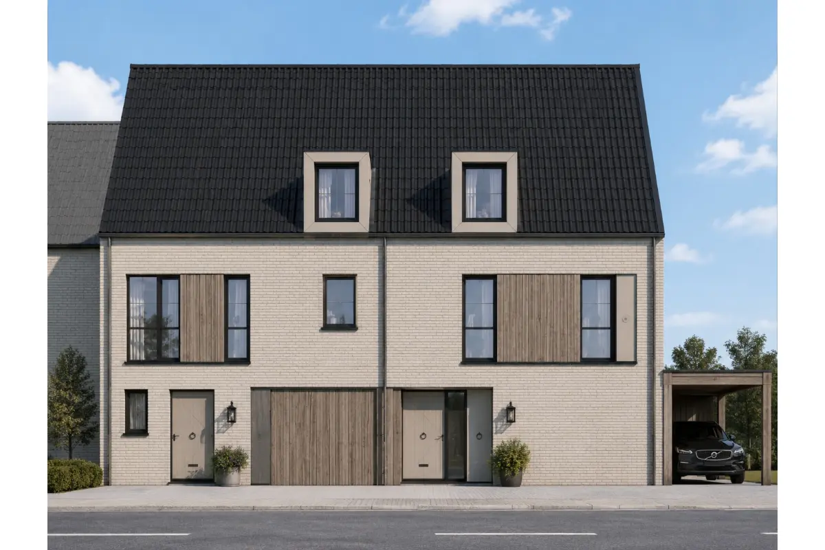 Grond te  koop in Egem 8740 212000.00€  slaapkamers m² - Zoekertje 455839