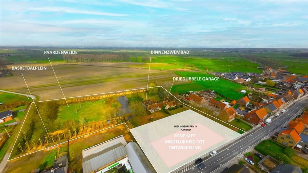Huis te  koop in Diksmuide 8600 0.00€ 4 slaapkamers 652.00m² - Zoekertje 457968