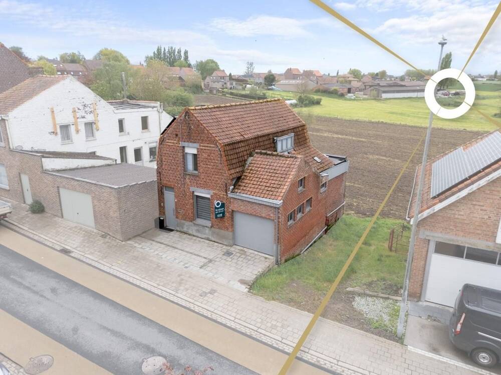 Huis te  koop in Wijtschate 8953 199000.00€ 2 slaapkamers 148.00m² - Zoekertje 458009