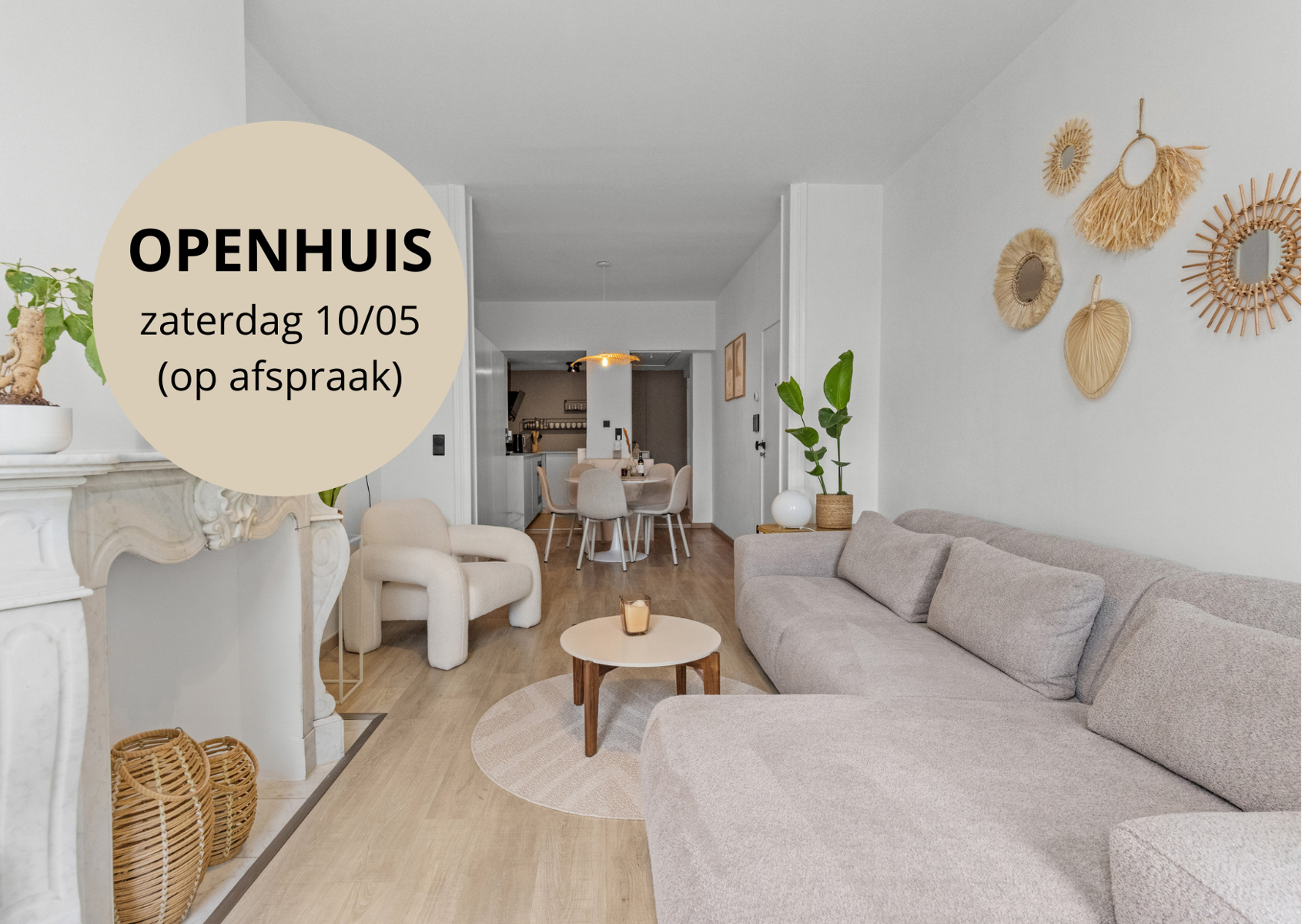 Appartement te koop in Oostende 8400 274000.00€ 2 slaapkamers 58.00m² - Zoekertje 460608