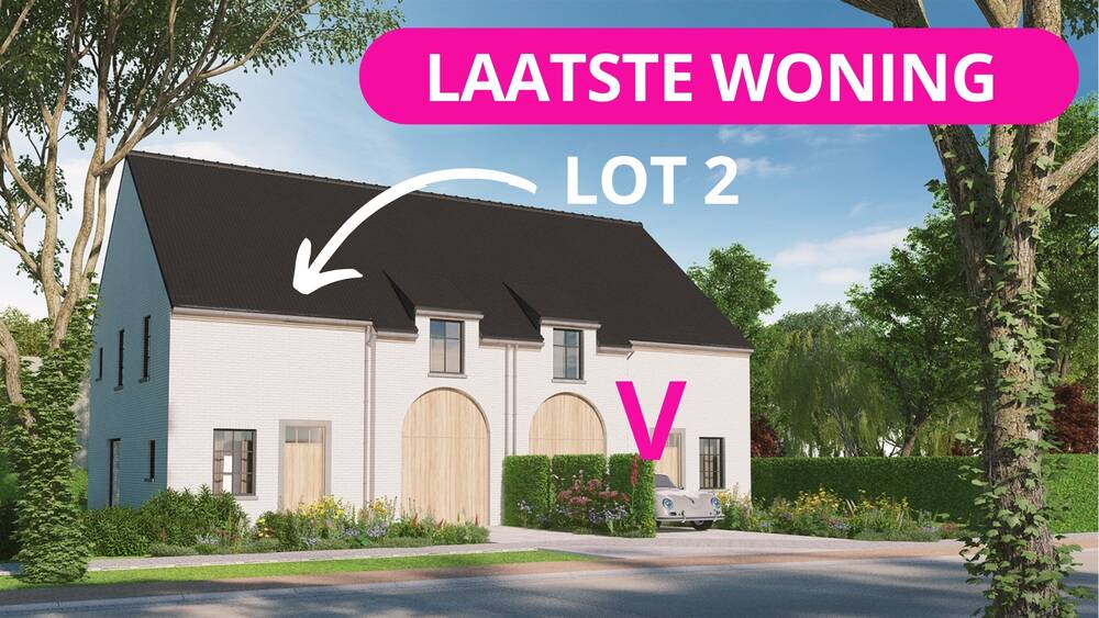 Huis te koop in Oedelem 8730 489000.00€ 4 slaapkamers m² - Zoekertje 463592